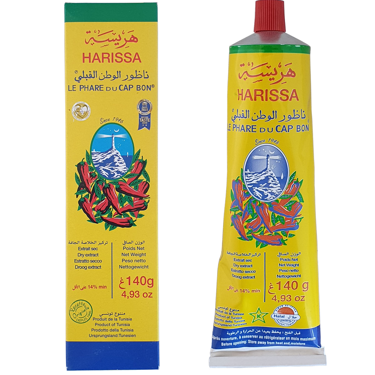Harissa LE PHARE DU CAP BON 140g Tube