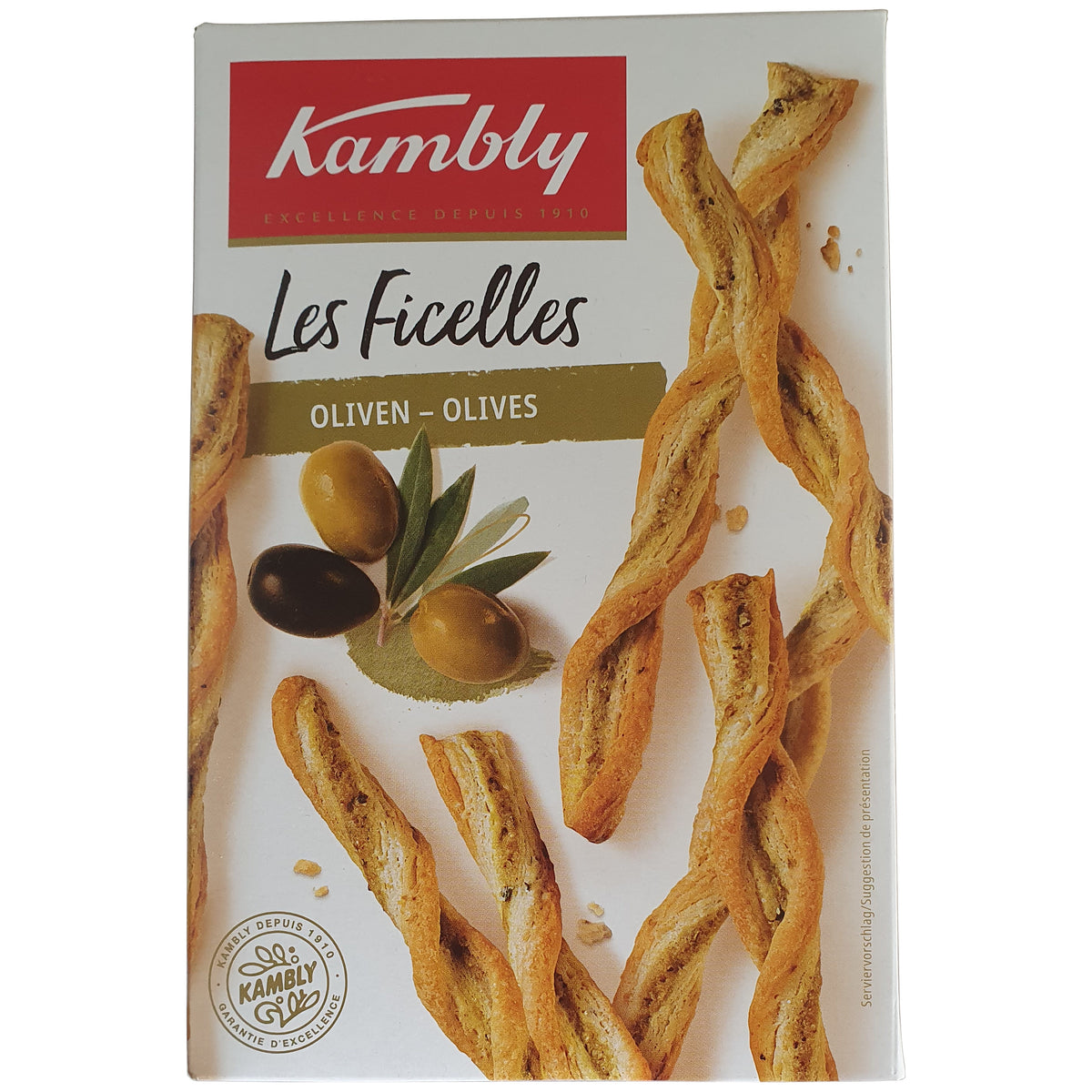 Kambly Les Ficelles Blätterteiggebäck mit Oliven