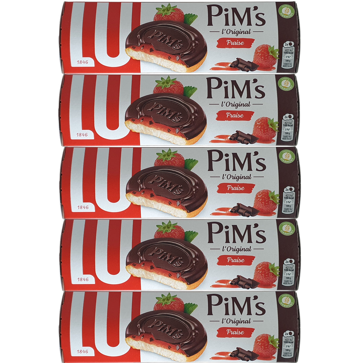 LU PiM's Erdbeer 5x150g Packung