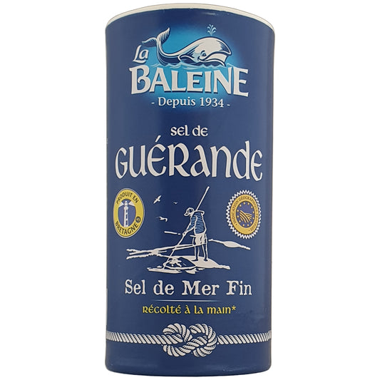 Feines, graues Meersalz aus der Guérande von La Baleine 250g Dose