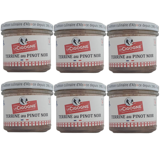 La Cigogne Terrine mit Pinot Noir 6x100g Glas