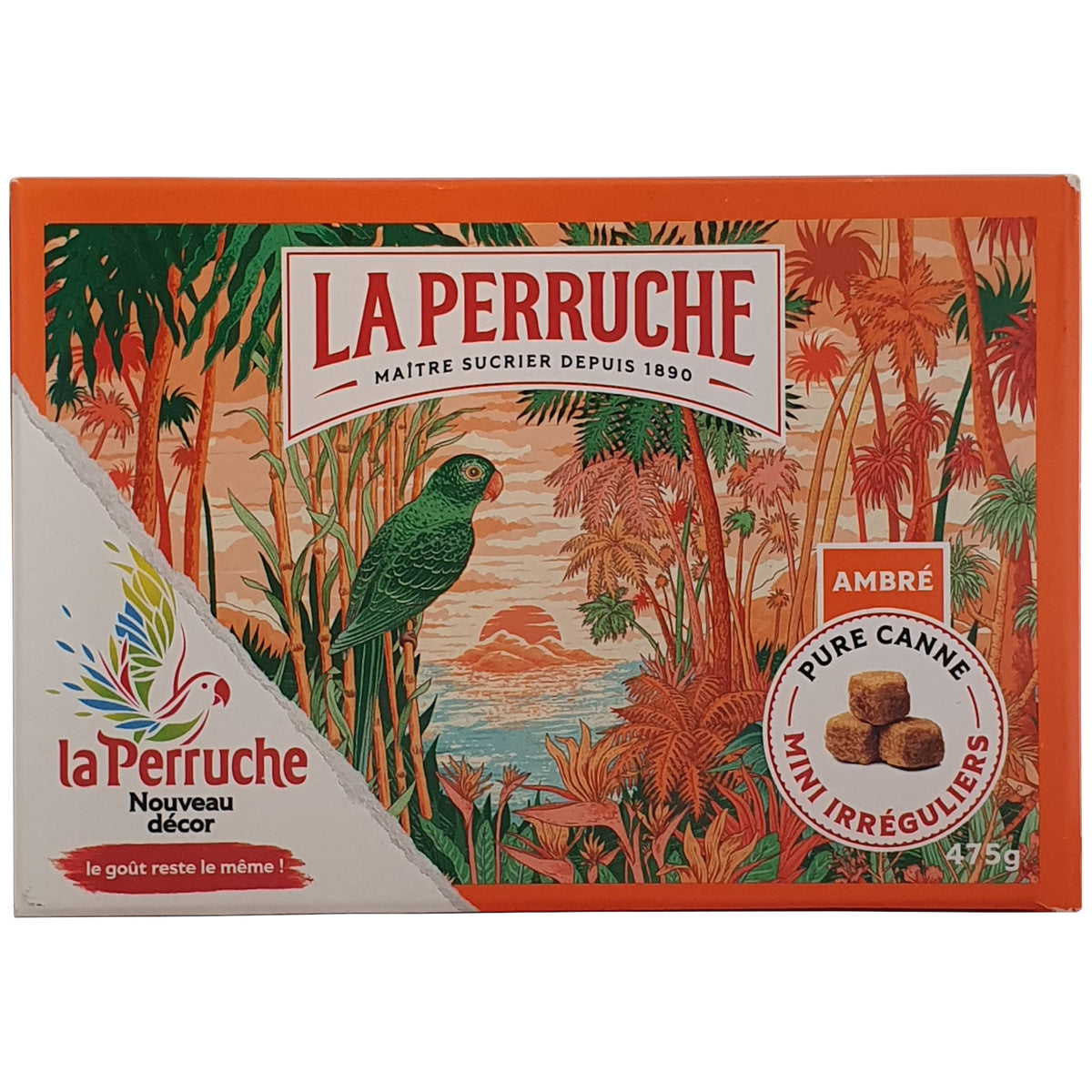 La Perruche braune Rohrzuckerstücke Mini