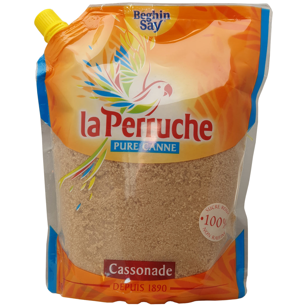 La Perruche brauner Rohrzucker