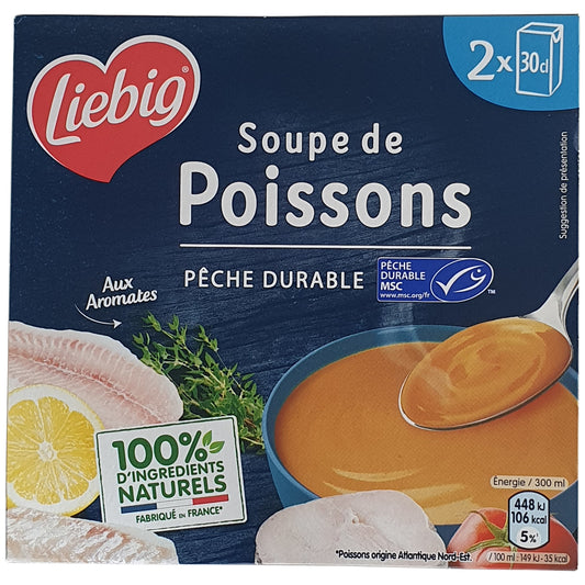 Liebig Fischsuppe 2x300ml Packung