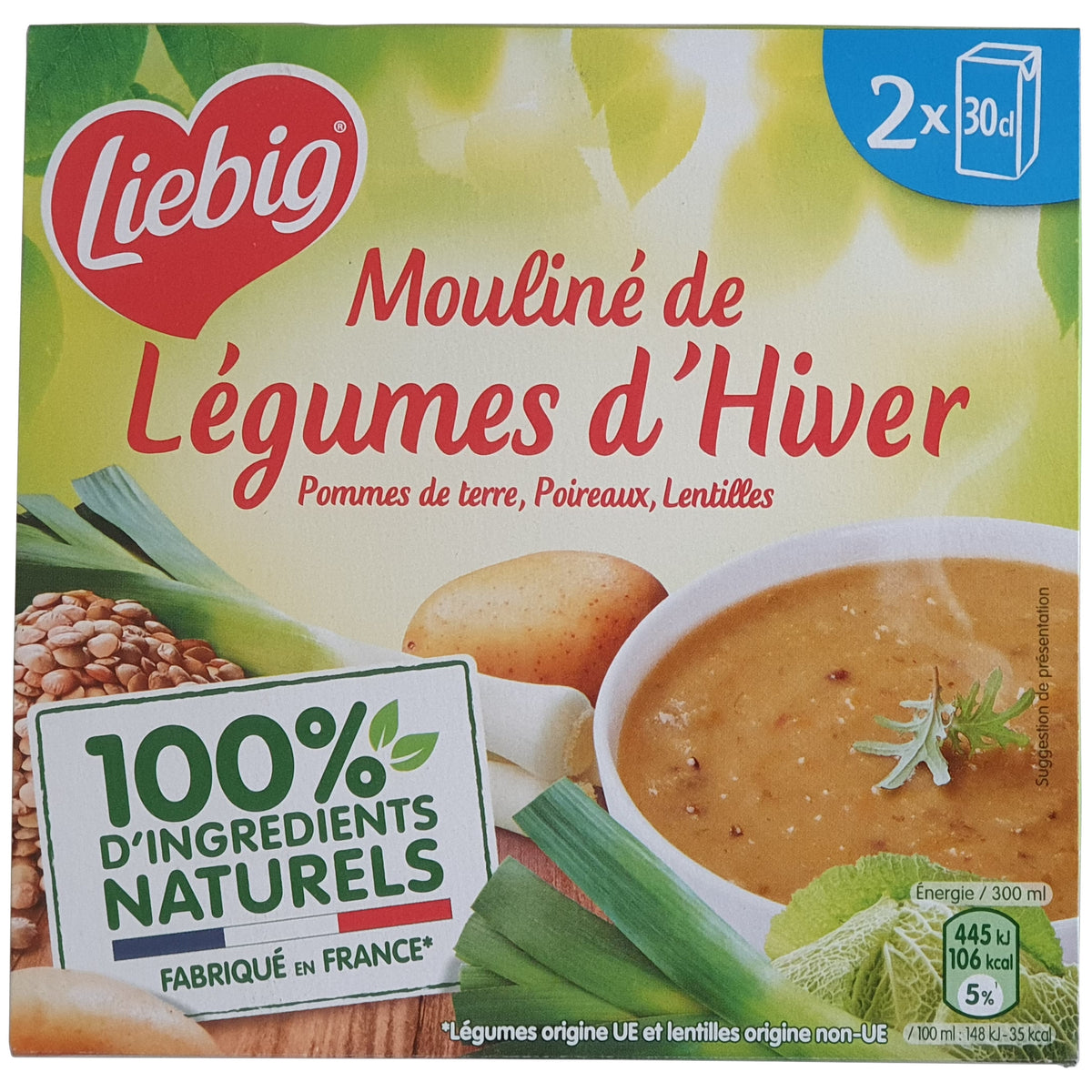 Liebig Suppe mit Wintergemüse 2x300ml Packung