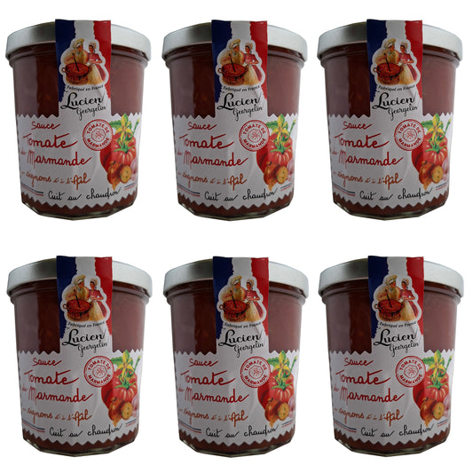 Lucien Georgelin Tomatensauce aus Marmande Tomaten 6x300g Glas