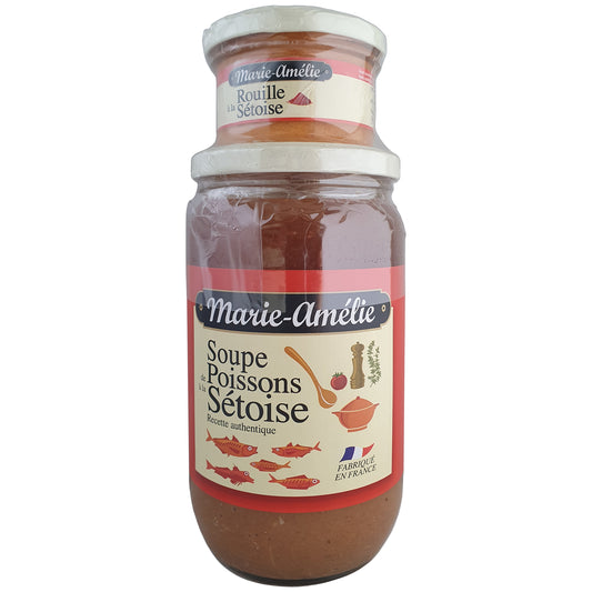 Marie-Amélie Fischsuppe aus Sète mit Rouille