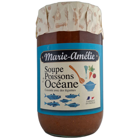 Marie-Amélie Meeresfischsuppe mit Gemüse 780g Glas