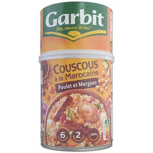 Garbit marokkanischer Couscous mit Huhn und Merguez 2 Portionen