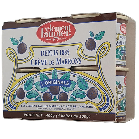 Clément Faugier Maronencreme 4x100g Dose