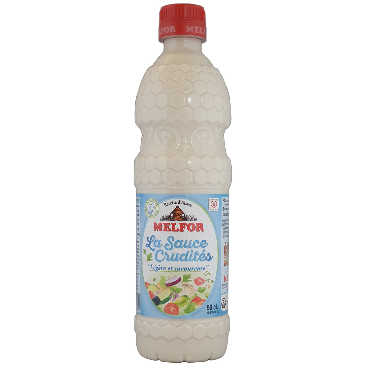 Melfor Salatdressing für Rohkostsalate 500ml Flasche