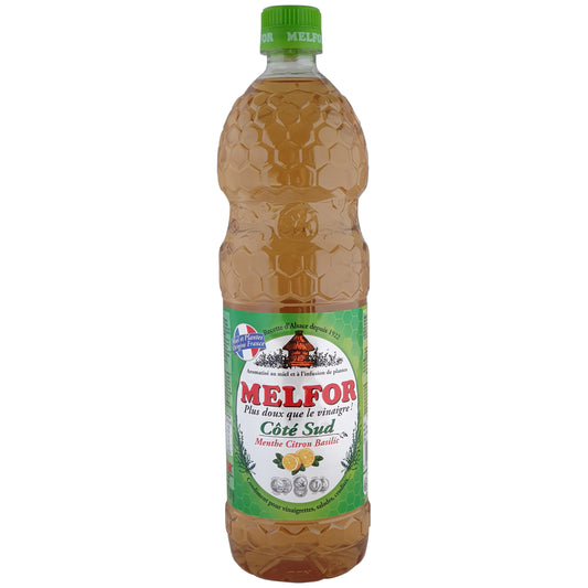 Melfor mit Honig, Kräutern, Basilikum und Zitrone 1 Liter Flasche