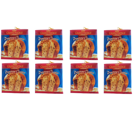 Il Vecchio Forno Artigiano 'Panettone Classico' klassischer Panettone 8x900g Packung