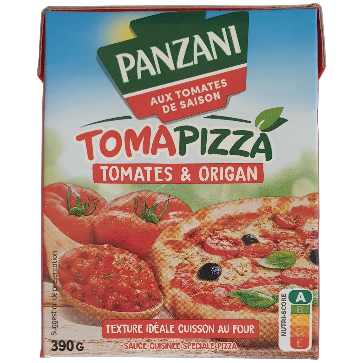 Pizzasauce von Panzani mit Oregano 390g Packung