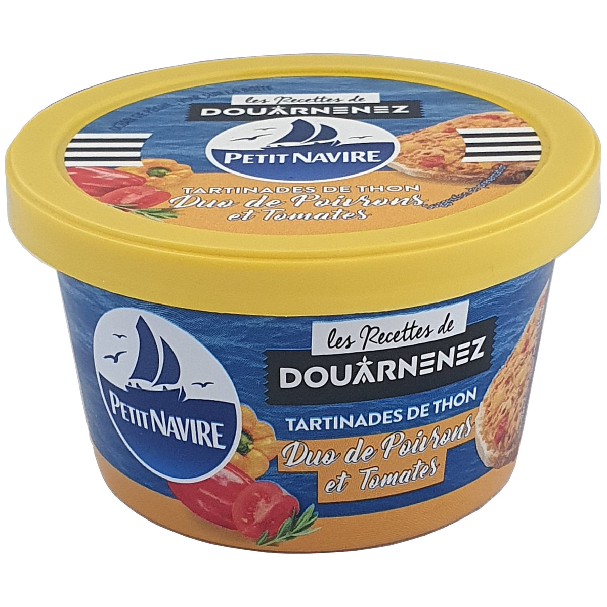 Petit Navire Tartinade mit Thunfisch, Tomate und Paprika 125g Dose
