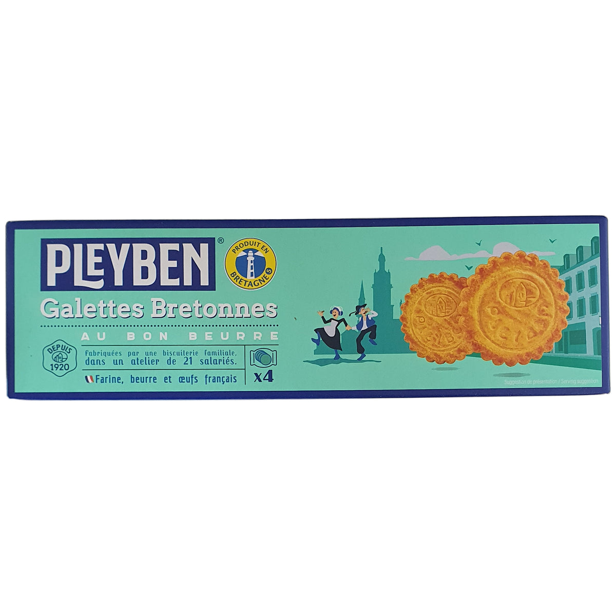 Pleyben bretonische Galettes 130g Packung