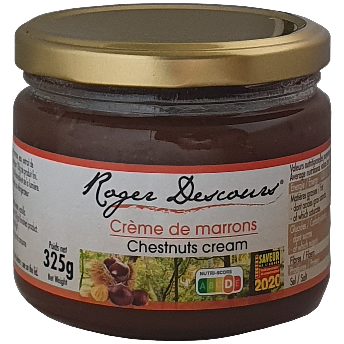 Maronencreme von Roger Descours 325g Glas