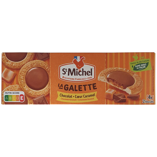 St Michel Galettes mit Karamell und Milchschokolade