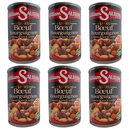 William Saurin Boef Bourguignon 6x400g Dose