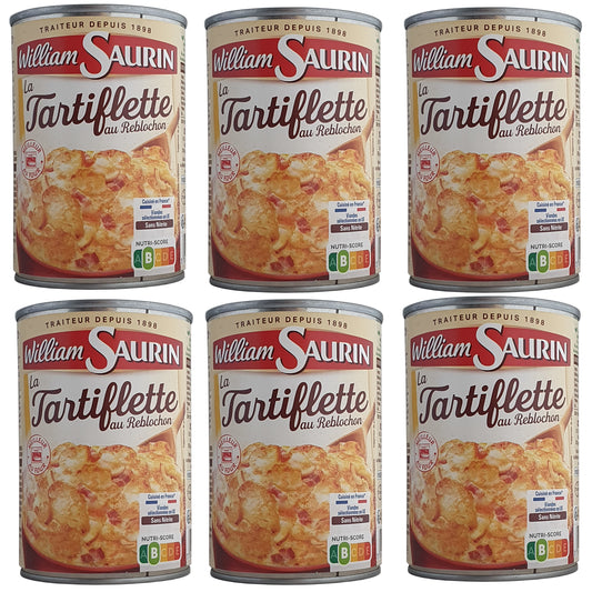 William Saurin Kartoffelauflauf mit Reblochon-Käse 6x410g Dose