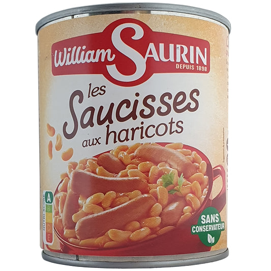 William Saurin Würstchen mit Bohnen 840g Dose